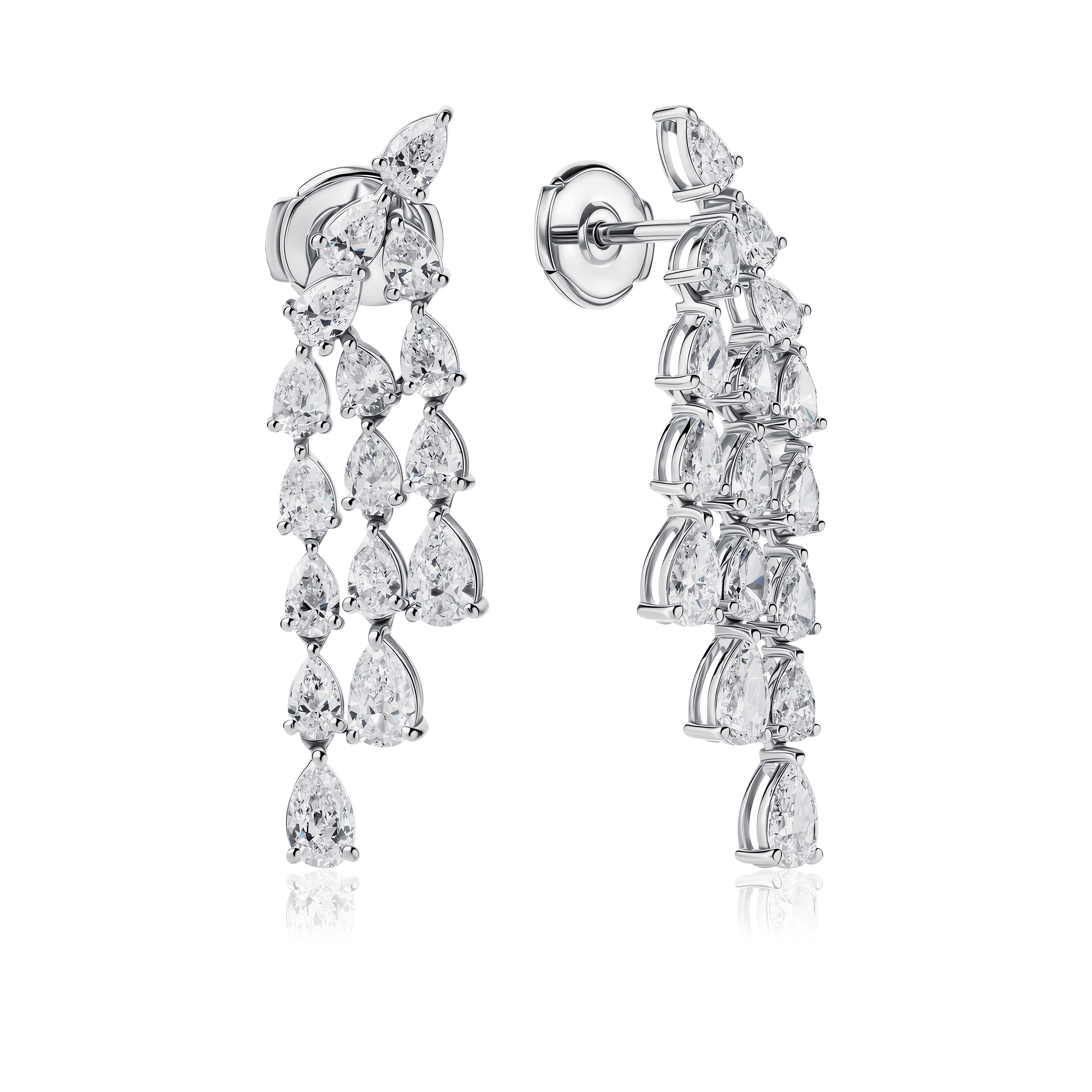 The Cascade Droplet Earrings