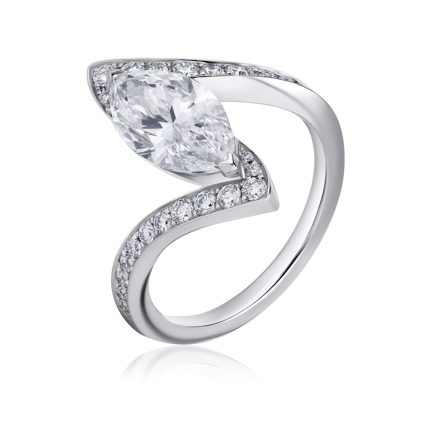 Special Lab Diamond Ring Marquise Special Lab Diamond Ring Marquise